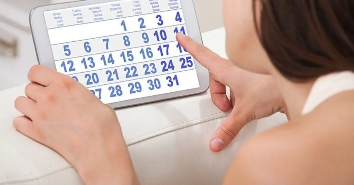 adet gunu regl tarihi hesaplama 2020