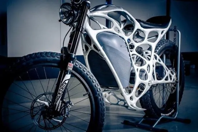 3D yazıcı ile üretilen ilk motosiklet