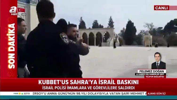 Kubbet'us Sahra'ya İsrail baskını!