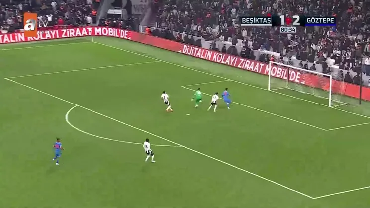 GOL | Beşiktaş 1-3 Göztepe