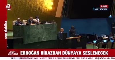 SON DAKİKA | Başkan Erdoğan 13’üncü kez BM Genel Kurulu’ndan dünyaya seslendi | Video