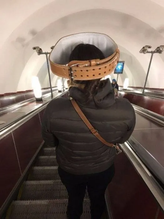 Sadece Rusya metrosunda görebileceğiniz kareler...