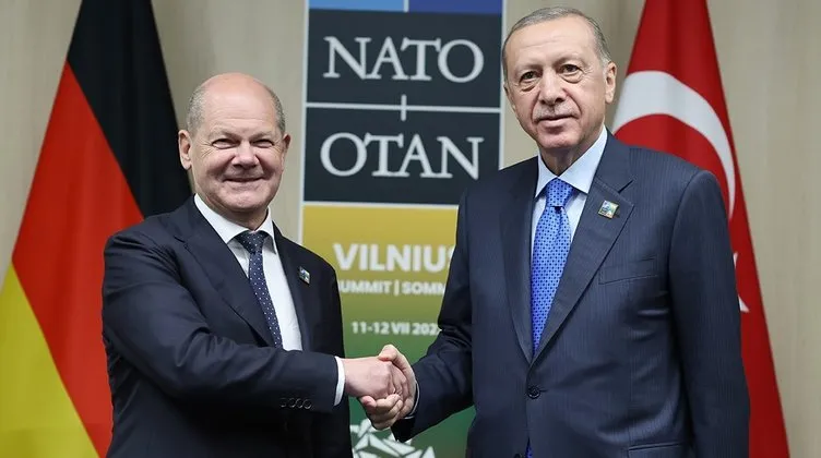 Alman basını Olaf Scholz ve Başkan Erdoğan’ı konuşuyor: Verilen ortak mesajlar yankı uyandırdı – Eurofighter savaş uçaklarına yeşil ışık