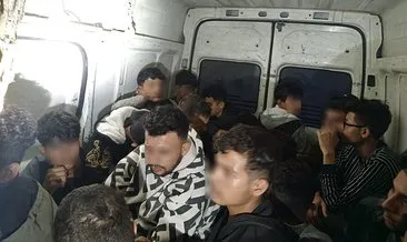 Kırklareli'nde 22 düzensiz göçmen yakalandı #kirklareli