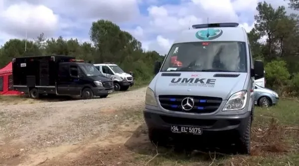 Elmalı Barajı'nda arama çalışmaları