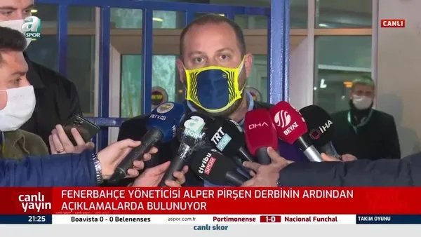 Fenerbahçe-Beşiktaş maçı sonrası Alper Pirşen'den flaş sözler!