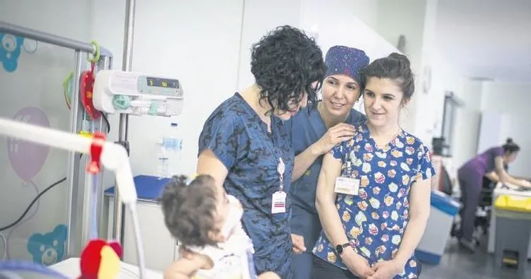 Suriyeli kimsesiz bebek hastanede büyüdü