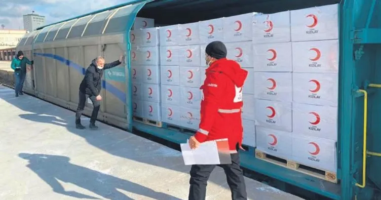 İyilik treni yola çıkmaya hazırlanıyor