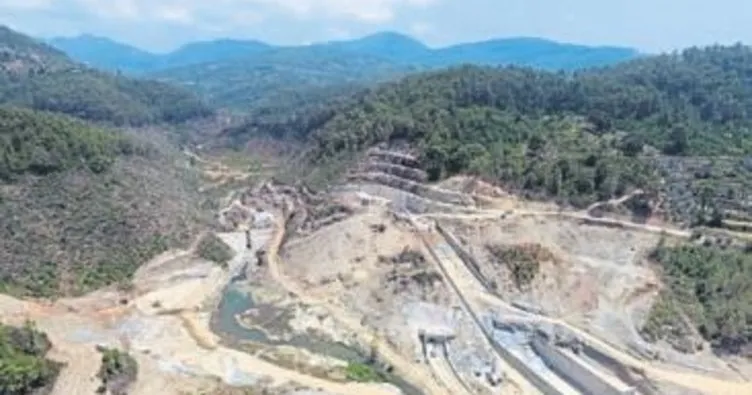 Yeniköy Barajı’nda çalışmalar sürüyor
