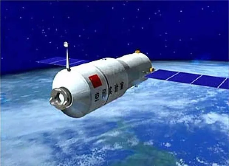 Uzay istasyonu Tiangong-1’in düşeceği bölgeyle ilgili yeni bir tahmin var