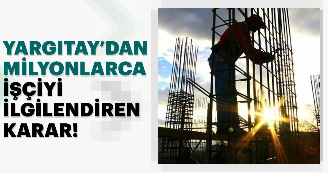 Yargıtay'dan milyonlarca işçiyi ilgilendiren karar: Haftalık izin biriktirilip izinle telafi edilemez