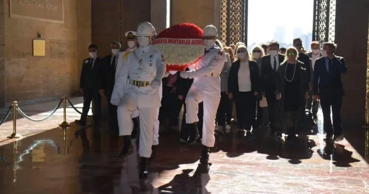 Çankaya İlçesi Muhtarlar Derneği’nden Anıtkabir ziyareti!