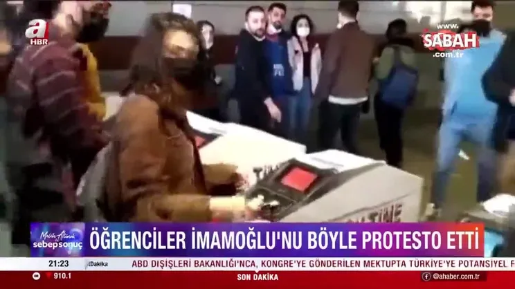 İstanbul'da öğrenciler, İBB'nin yüzde 40'lık ulaşım zammını protesto etti | Video