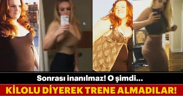Kilo verince hayatları değişti!