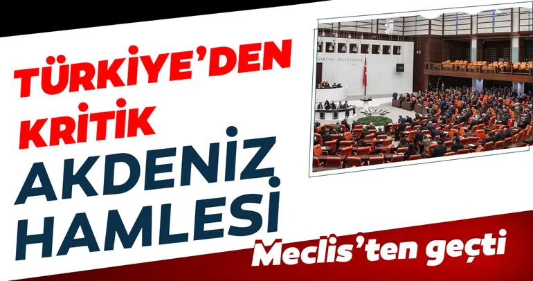 Türkiye ile Libya arasındaki Mutabakat Meclis'te kabul edildi