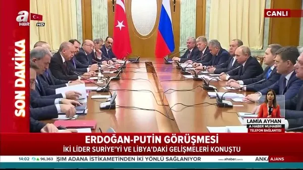 Erdoğan ve Putin'den kritik 
