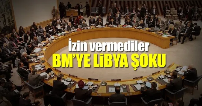 BM’ye Libya şoku