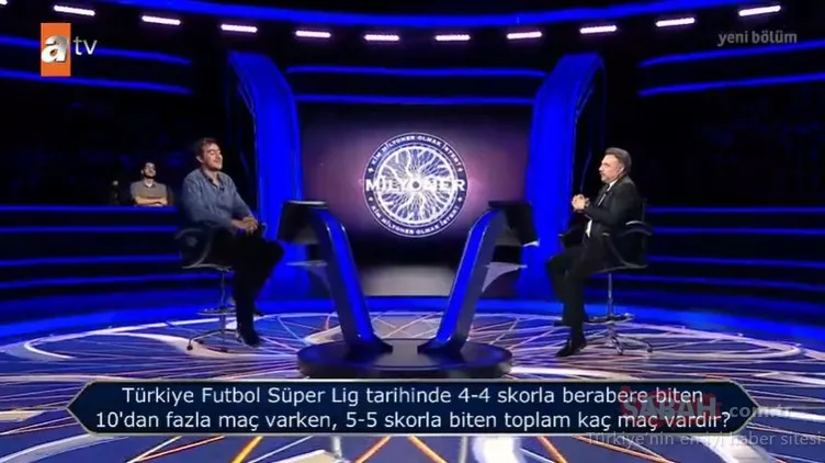 Kim Milyoner Olmak İster’de yarışmacı 1 milyon TL’lik soruyu açtırdı! İşte Milyoner’de 1 milyon TL’lik o soru!