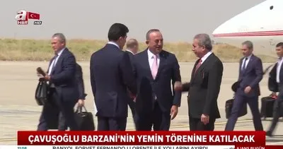 Çavuşoğlu Erbil’de IKBY’nin yeni başkanı Neçirvan Barzani ile görüştü