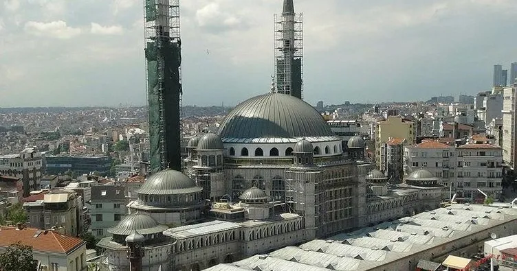 Taksim Camisi’nde çalışmalar yeniden başlıyor