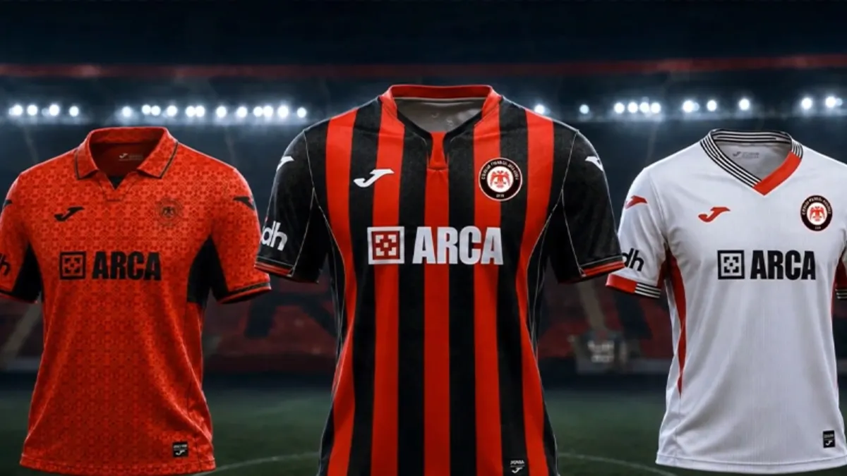 Çorum FK 2026-2027 sezonu yeni forma tasarımı