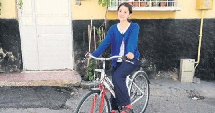 Zehra hayalindeki bisiklete kavuştu