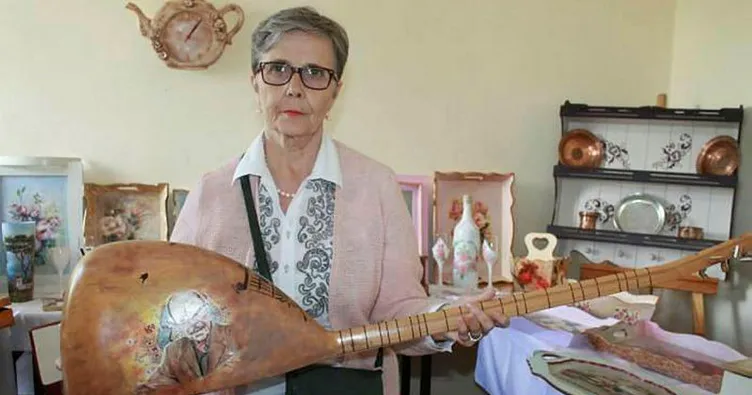 El emeği ile atıl eşyaları süslediler