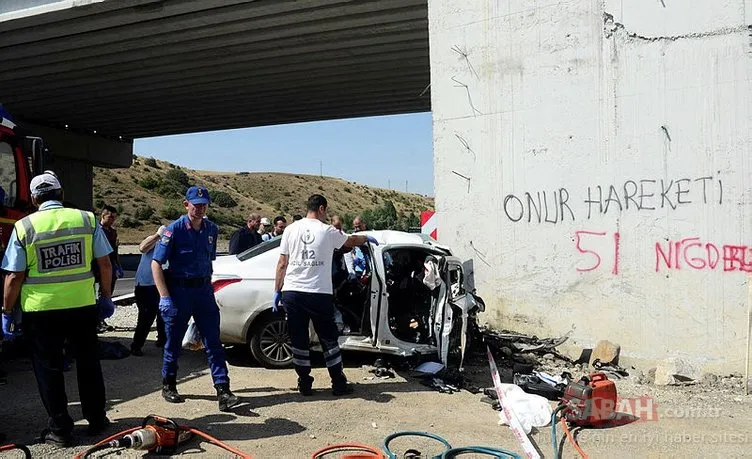 Kırıkkale Ankara yolunda kaza!