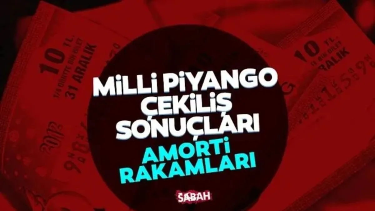 AMORTİ SORGULAMA 2026 | Milli Piyango Yılbaşı özel çekilişi amorti ne kadar, ne zaman açıklanacak?
