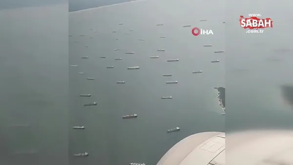 Panama Kanalı'nı kuraklık vurdu: 200 gemi mahsur kaldı | Video