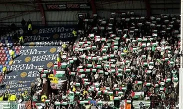 Celtic taraftarı, Filistin’e destekten vazgeçmiyor