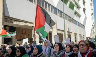 Fas’ta ’Gazze’ye destek’ gösterisi