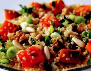 Balkabaklı Bulgur Salatası