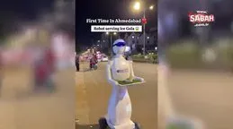 Sosyal medyada milyonlar izlendi! Bu restoranda servisi Robot Aisha yapıyor: Gelen gitmek istemiyor...