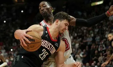 NBA’de Heat, Alperen Şengün’lü Rockets’ı son saniyede yendi