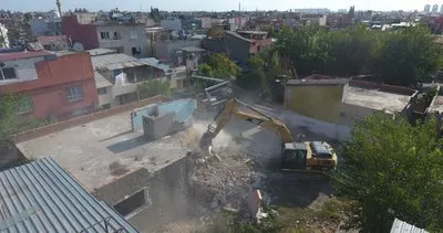 Kamulaştırılan binalar tek tek yıkılıyor #adana