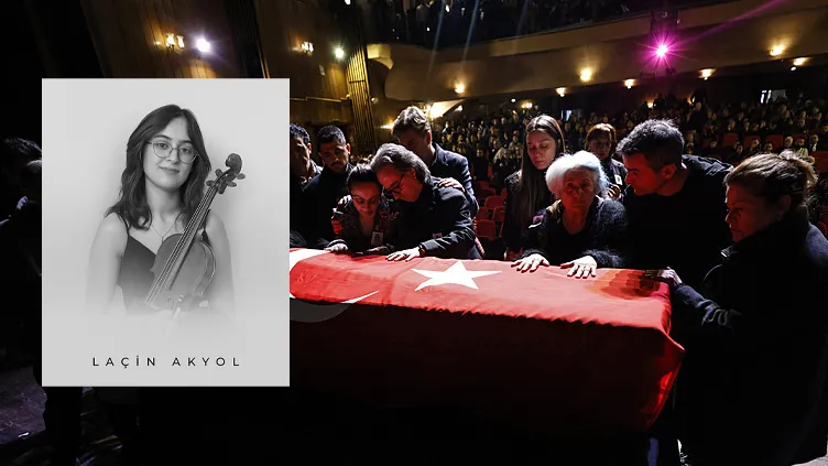 Genç keman sanatçısını Laçin Akyol’a acı veda! Gözyaşları sel oldu