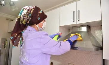 Yaşlı, engelli ve kimsesiz İhtiyaç sahibi ailelerin evleri temizleniyor