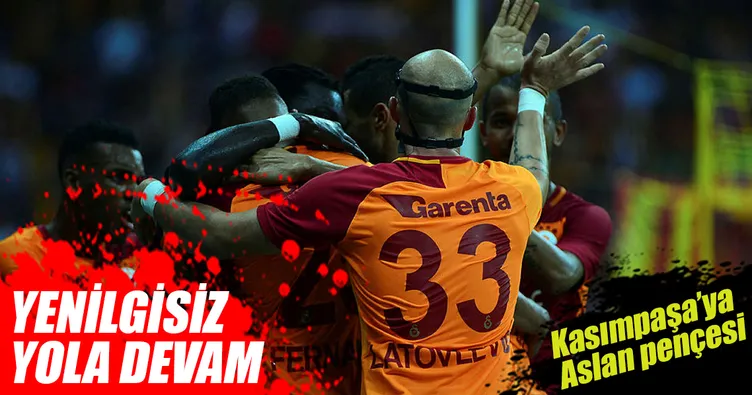 Galatasaray Kasımpaşa’yı net skorla geçti