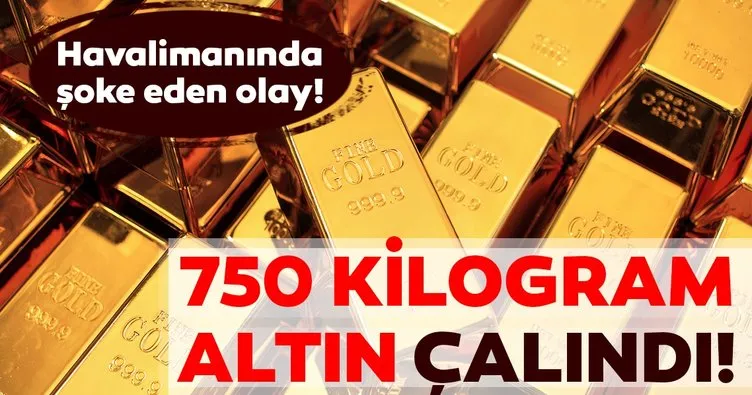 Değeri 30 milyondan fazla, 750 kilogram altın çalındı! Brezilya’da akılalmaz olay!
