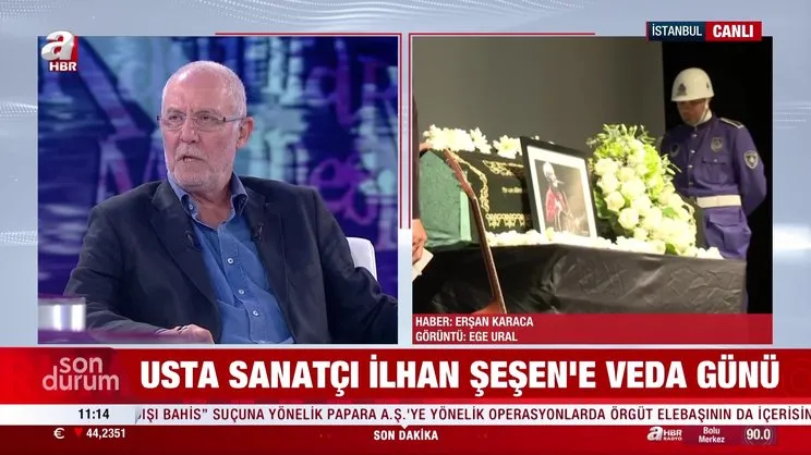 Usta sanatçı İlhan Şeşen'e son veda | Video