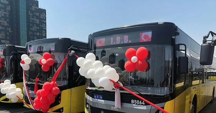 İETT filosuna 375 yeni otobüs katıldı