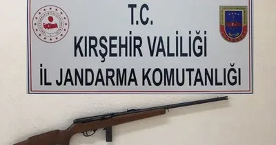 Kırşehir Jandarmadan kaçak silah operasyonu