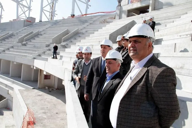 Samsun’un yeni stadı tamamlanıyor