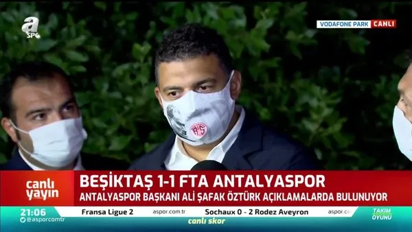 Antalyaspor Başkanı Ali Şafak Öztürk'ten Nazım Sangare açıklaması!