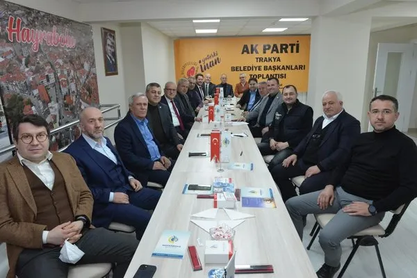 Gönül Belediyeciliğin Trakya Başkanları toplandı