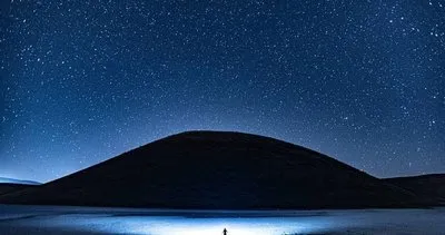 Dünya’nın nazar boncuğu Meke Krater Gölü’nde görsel şölen