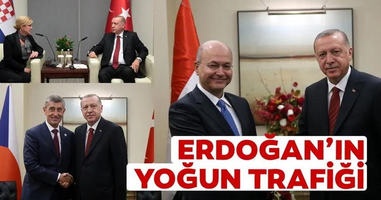 Başkan Erdoğan’dan ABD’de yoğun diplomasi...