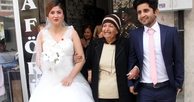 Baba evinden değil dernekten gelin çıktı