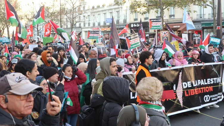 Dünya Gazze için ayakta! Beyaz Saray önünde 'Ölüm' protestosu....